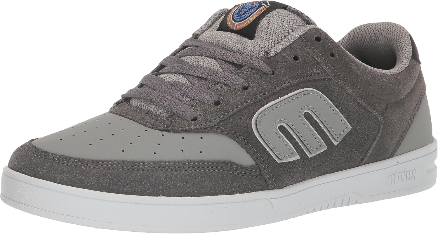 Amazon | [エトニーズ] スケートシューズ THE AURELIEN GREY/WHITE